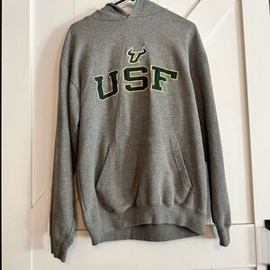 Old Varsity Brand University of South Florida Hoodie Size Large